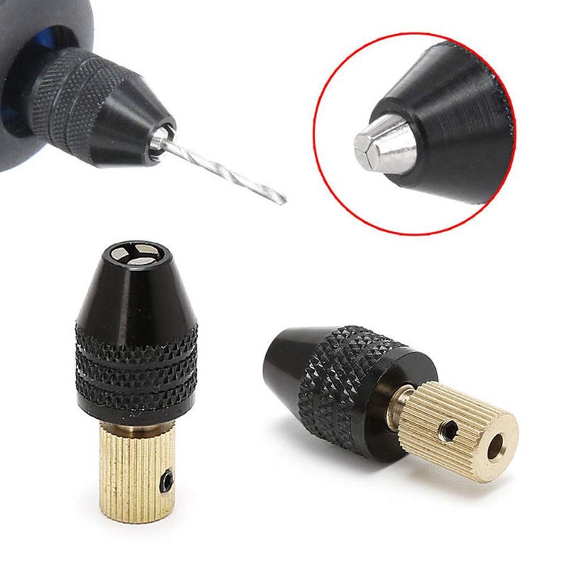 Rongon Power Drill Chucks 3.17mm Impact Drill Adapter Keyless Drill Chuck Kits High Quality Electric Drill Bit Collet Power Diy Tools Mechanics Gift For Machinist - Image 4